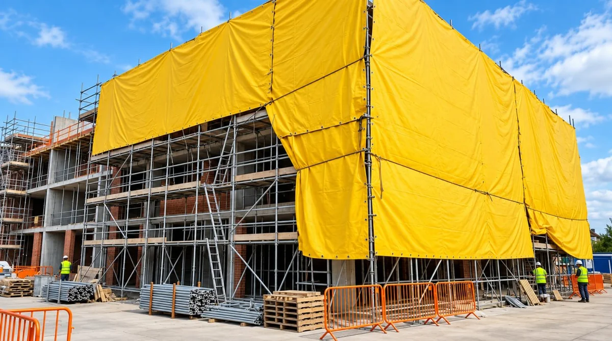 Terpal untuk Konstruksi & Scaffolding